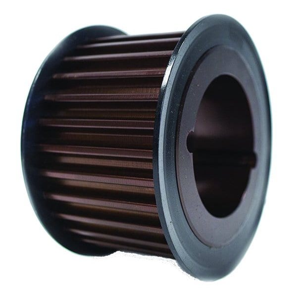 67-14MX68-3525, Timing Pulley, Cast Iron, Black Oxide,